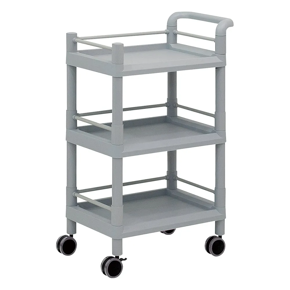 3-6497-06 Mobile Storage Cart 3 Sages 610 x 370 x 885 (With Guard Frame And Handle) MSO11H
