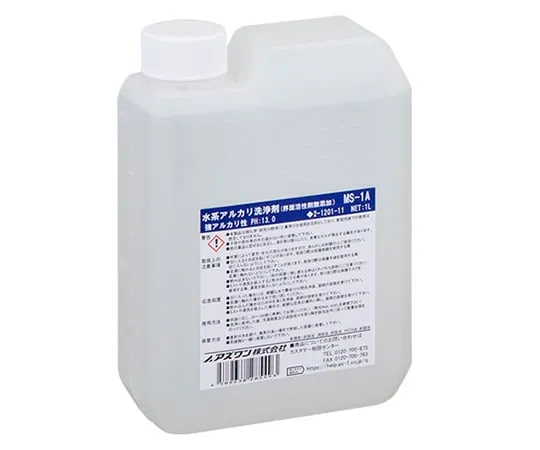 2-1201-11 Water-Based Alkali cleaning agent (surfactant free) 1 L MS-1A