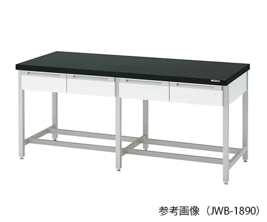 3-1347-11 Workbench (steel with both sides drawers) 1200 × 900 × 800mm JWB-1290