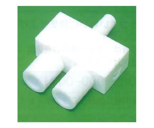 62-7078-72　［Discontinued］USL-PTFE Cleaning Connection Dual Adapter Top Female Mating TS 15/25 Bottom Male Mating TS 15/25 00U-108-01　00U-108-01