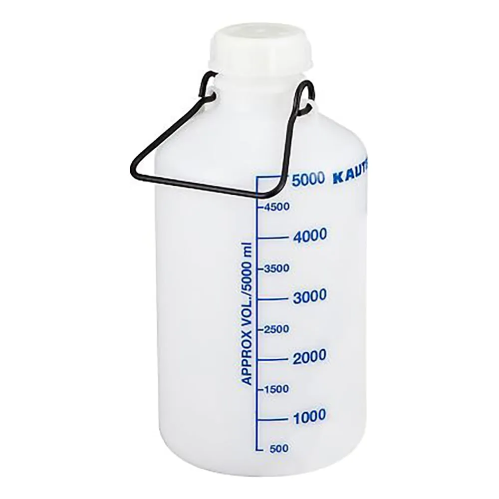 4-2060-01 with Handle narrow-mouth bottle (With Blue Scale) 5L 2000084131