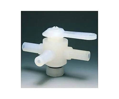 61-3528-16 Fluorocarbon Resin PFA Three-Way Valve 6φ NR0026-01