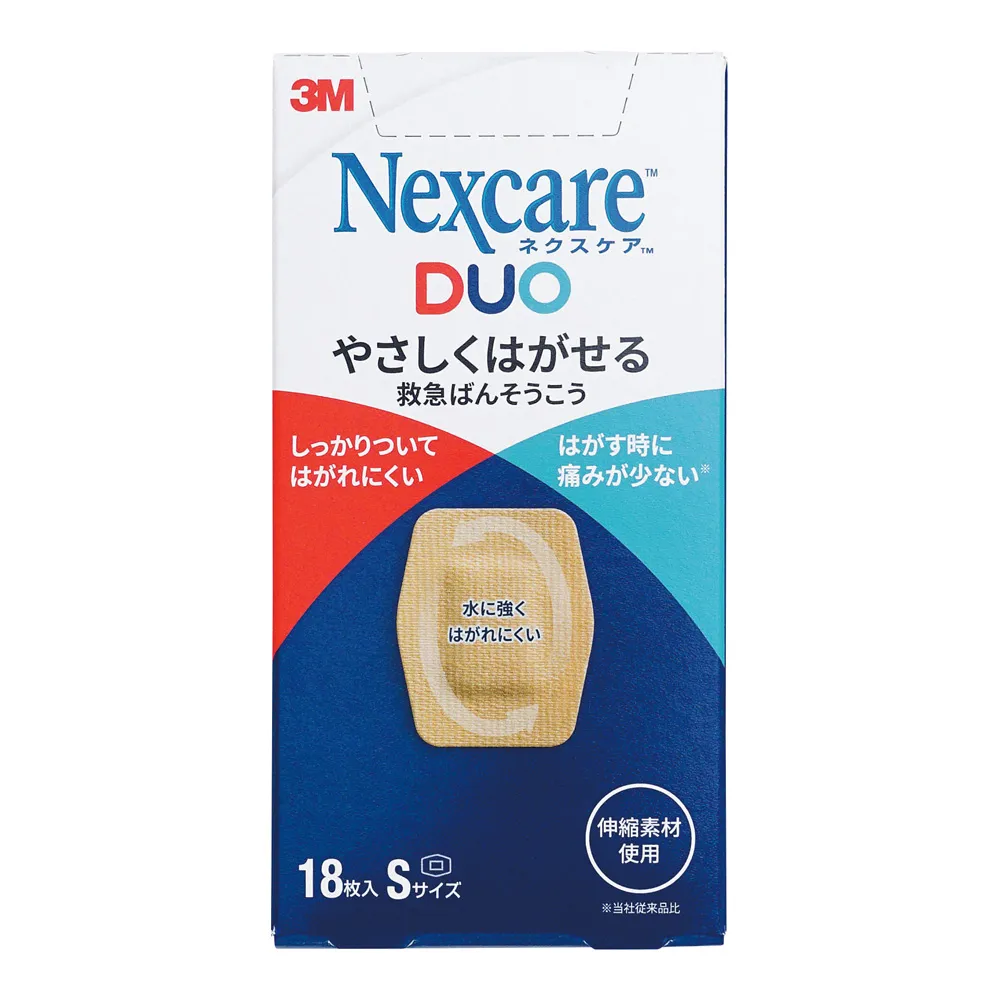 66-0010-84 DUO Gently Peelable First-Aid Band-Aid (NexcareTM) S 18 Sheets Pack DUO18S