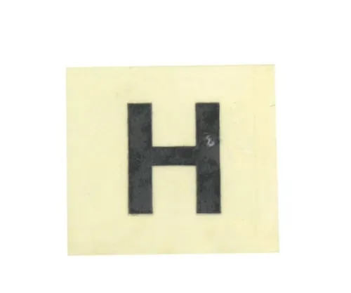 61-7397-98 Character Seal Black H 15mm CL15B-H