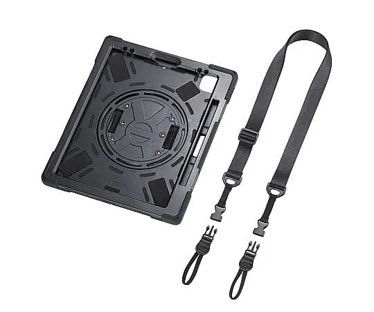 68-5084-27　［Discontinued］iPad12.9 inch Shock Resistant Case (Handle, Stand, Shoulder Belt Included)　PDA-IPAD2017BK