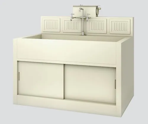 3-3972-01 PVC Sink with Exhaust Mechanism 1200 x 800 x 1050 SN-120
