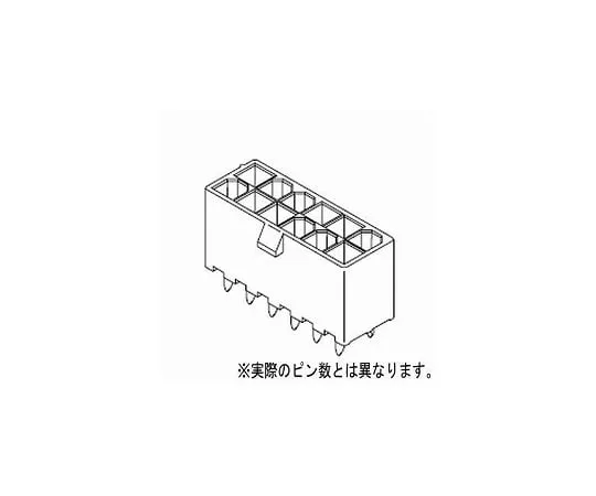 63-3134-27 4.2 mm Pitch New Mini Fit Header Straight Type Number of Poles 24 (10 Pieces) 5566-24A*10