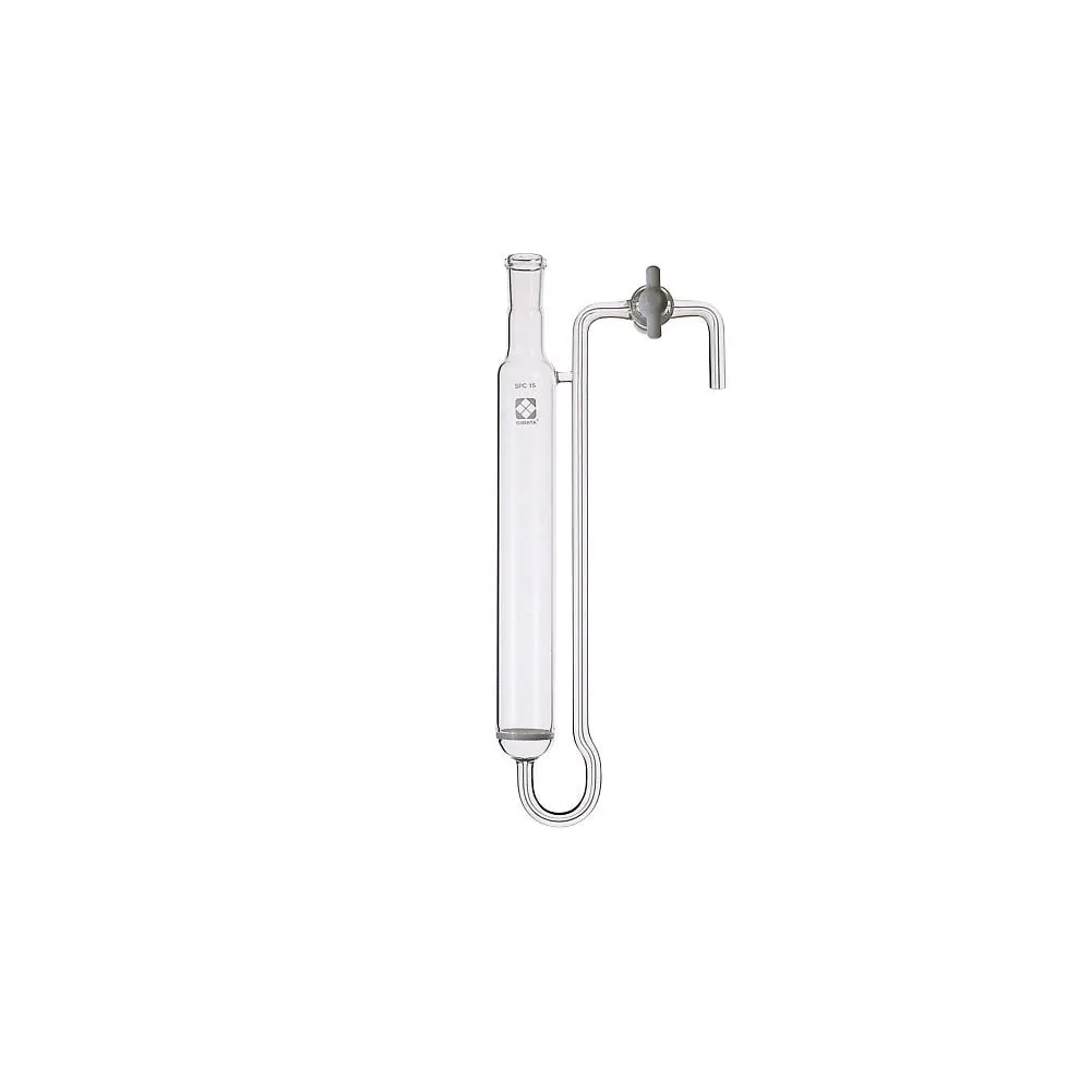 61-4420-22 Chromatography Tube(SPC), (with PTFE Cock, with Filter) 26mm, SPC-15 032140-15