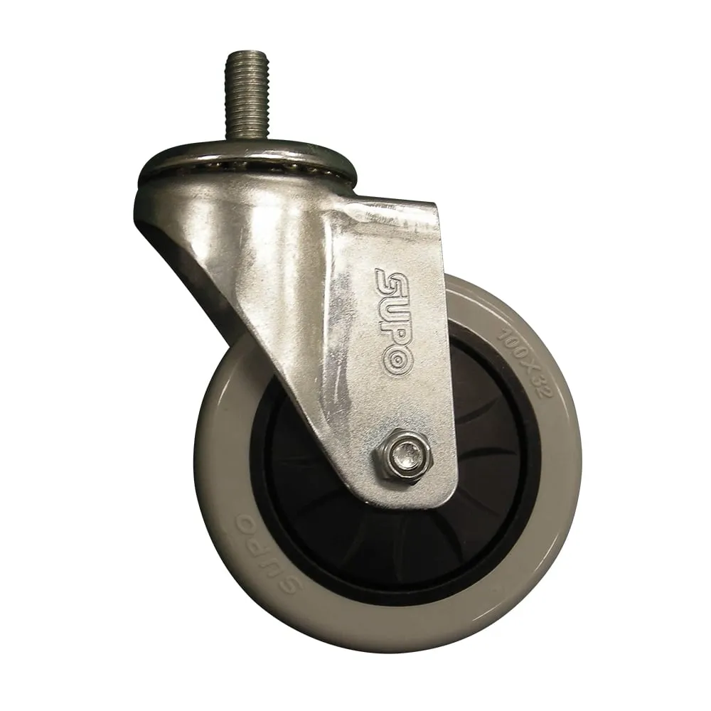 8-7482-01-72 100 mm Casters Without Stoppers (For Chart Wagon)