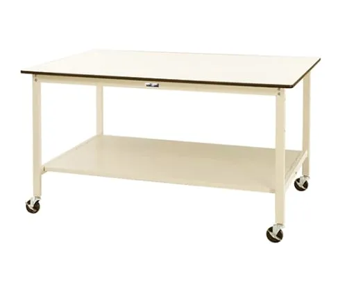 61-3763-33 Work Table Wide And Mobile Type H1014mm double-sided Shelves SWPWHC-1812TT-Ⅱ SWPWHC-1812TT-II