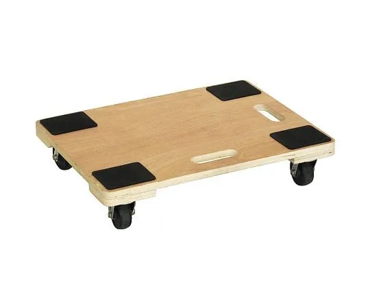 2-7539-12 Wooden Flat Cart WHD 3 Approximately 600 x 450 x 130 WHD-3