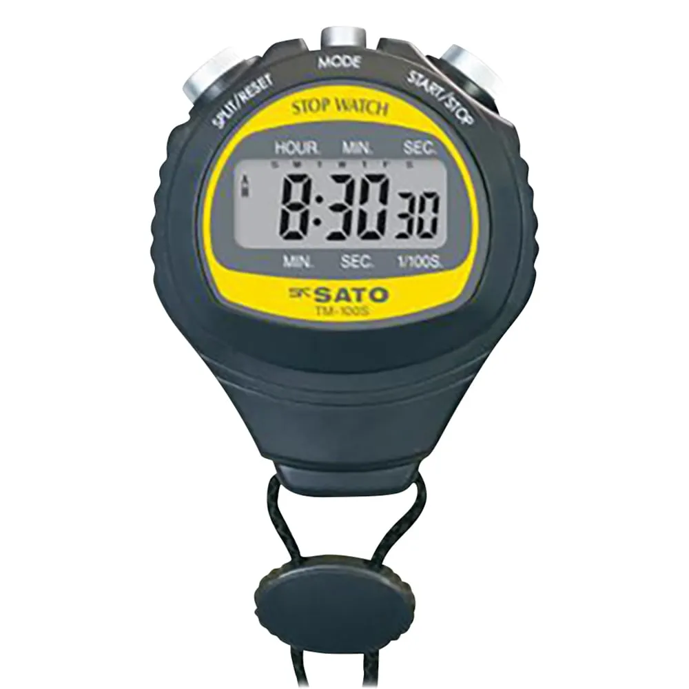 2-9609-01-20 Digital Stopwatch Calibration Certaificate TM-100S