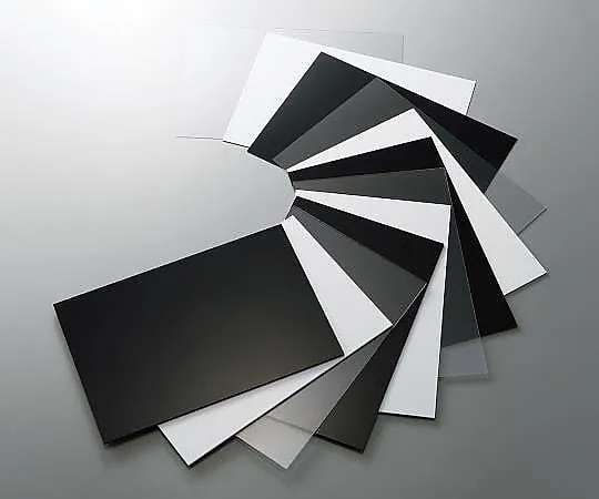 3-2163-01 Vinyl Chloride Plate 200 x 300 x 0.5T Clear EB235-1