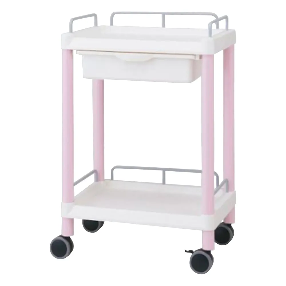 7-1275-05 Mobile Easy Cart (With Guard Frame) with Drawer 2 Stages 532 x 368 x 819 ME11EH