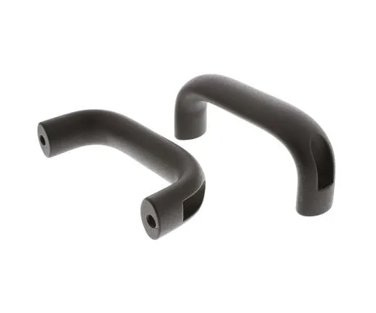 63-4593-11 Black Aluminium Handle, 130mm 237-439