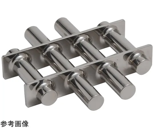67-4591-14 Sanitary Magnet Round Grid Dimension ΦD (mm): 200 Dimension H (mm): 50 Number of Pieces: 4 Magnet Pipe Diameter (mm): Φ25 Magnet Pipe Material: SUS316L/SUS304 SMGM200