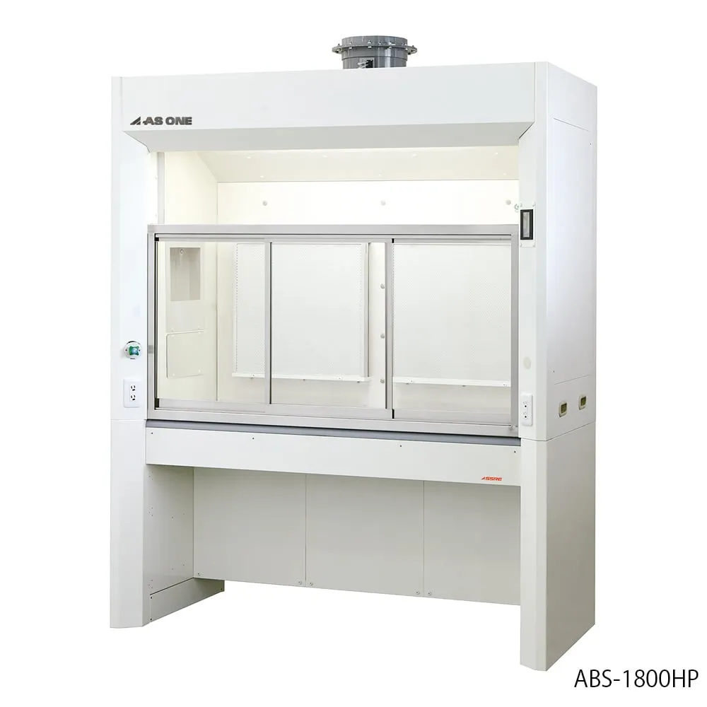 4-1184-25 Fume Hood (HEPA Filter Built-in Type) Deep 1200 x 980 x 2250 mm ABD-1200HP