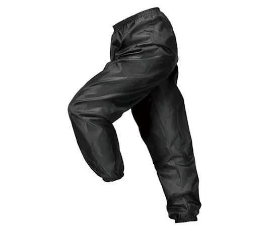 63-5738-37 Rain Factory Poly Pants w/Hem Rubber Black L RF-20