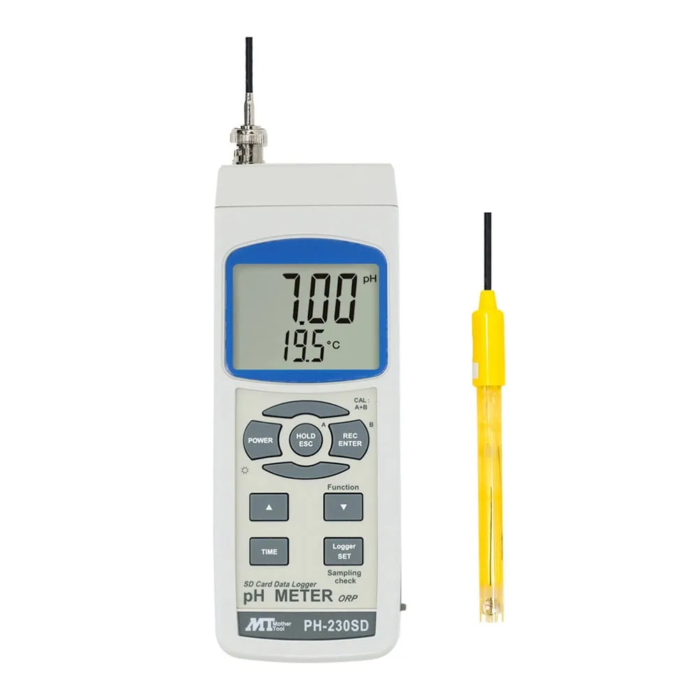 1-1944-01-56 Data Logger pH Meter with English Calibration Certificate PH-230SD