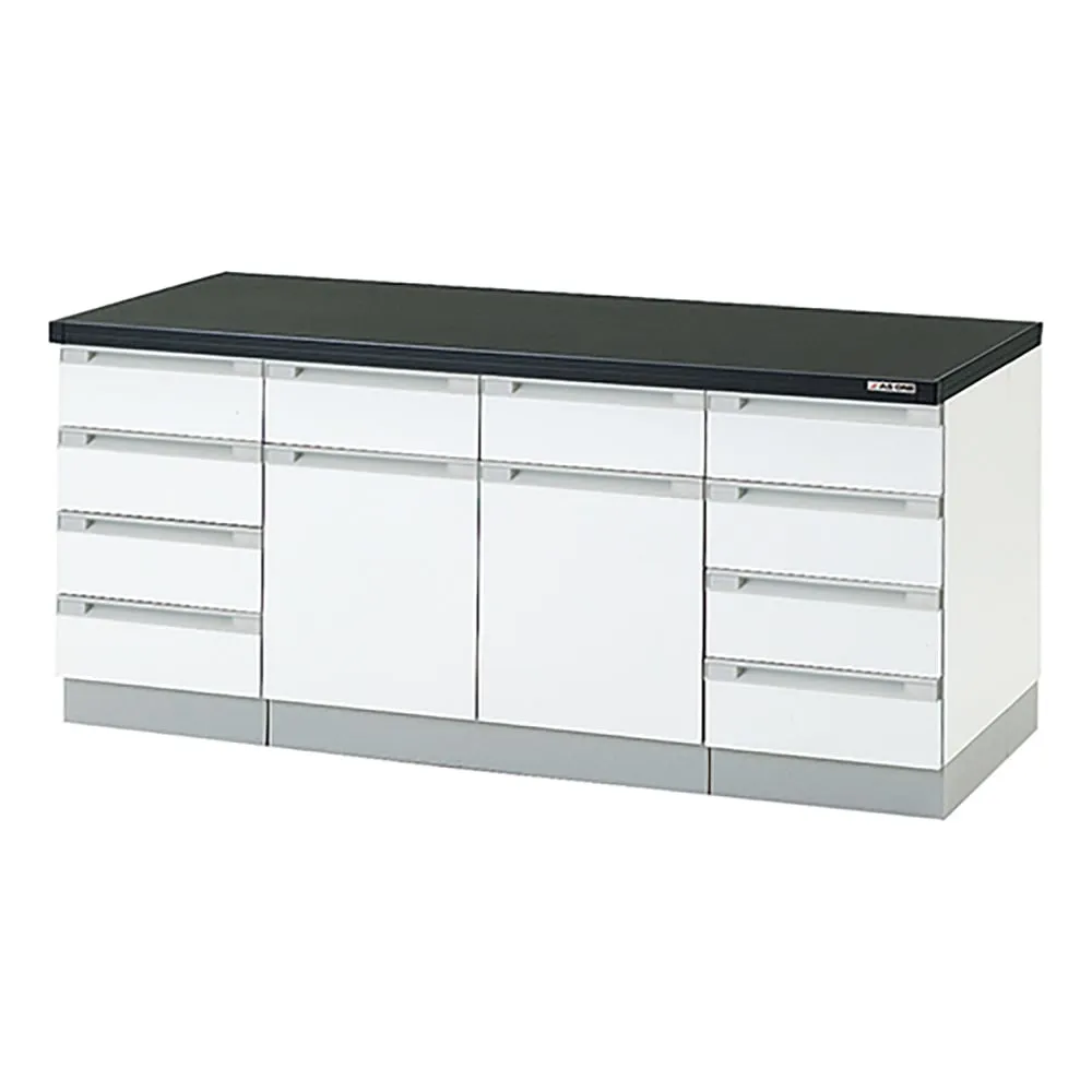 3-4183-11 Side Laboratory Bench (Wooden Type) 1800 x 750 x 800mm SOA-1875