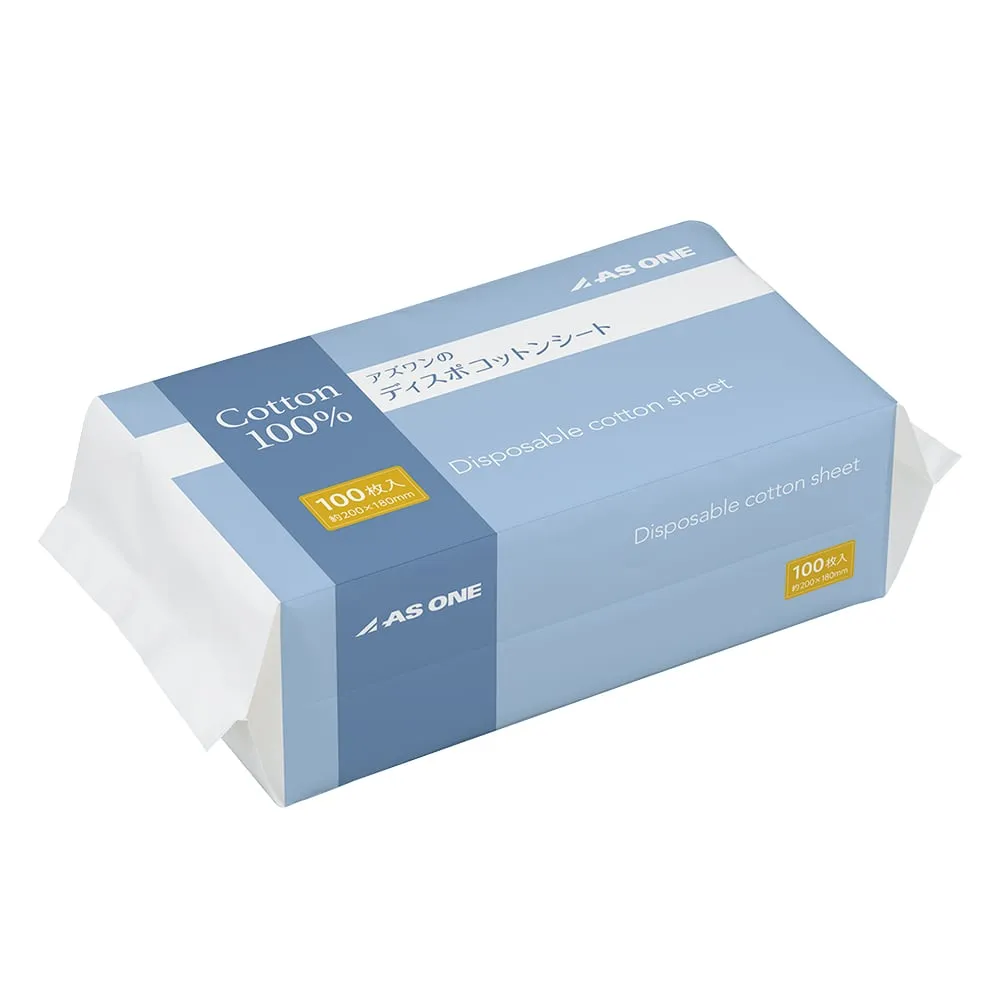 4-6251-01 AS ONE disposable cotton sheet