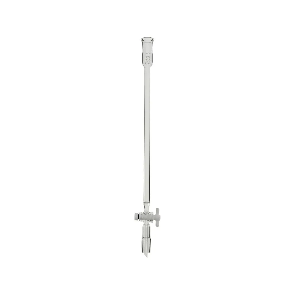 61-4420-16 Chromatography Columnwith PTFE Cock with Filter 10mm , SPC-19-19 032120-1910