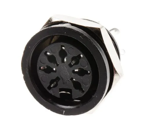 63-4634-42 RS PRO 7 Pole Din Socket, 4A, 100 V ac 491-156