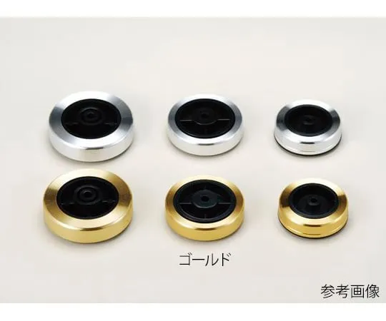 63-3064-38 TC Type Rubber Foot with Screw (4pcs) Gold with Aluminum Cover TC2G