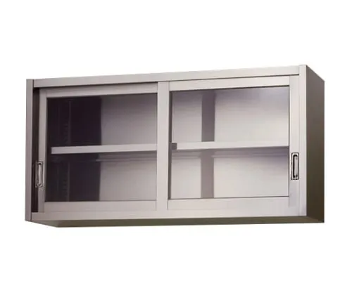 61-4436-75 Stainless Steel Hanging Cabinet (Glass Door) 600 x 300 x 450 AS-600GS-450