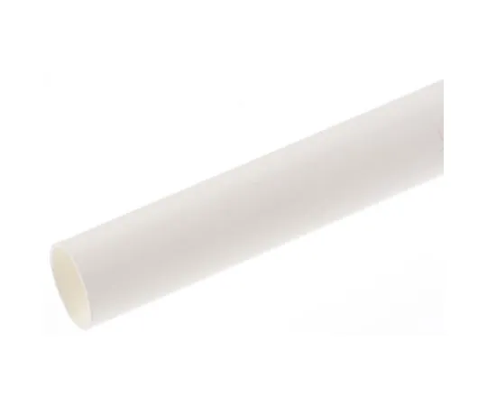 63-4610-07 RS PRO Heat Shrink Tube, White 6.4mm Sleeve Dia. x 1.2m Length 2:1 Ratio 392-264