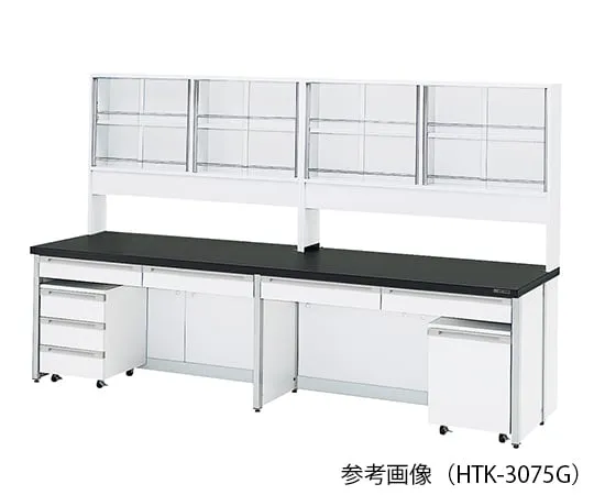 3-4191-11 Laboratory side bench (Frame Type) 1800 × 750 × 800/1800mm HTK-1875G