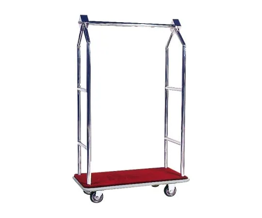 62-1620-95 Stainless Hanger Baggage Cart Flexible 2 Wheels: 125φ SH-58H