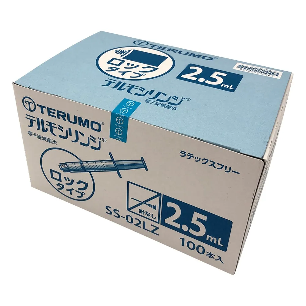 1-4910-01 Syringe Lock Type 2.5mL 100 SS-02LZ