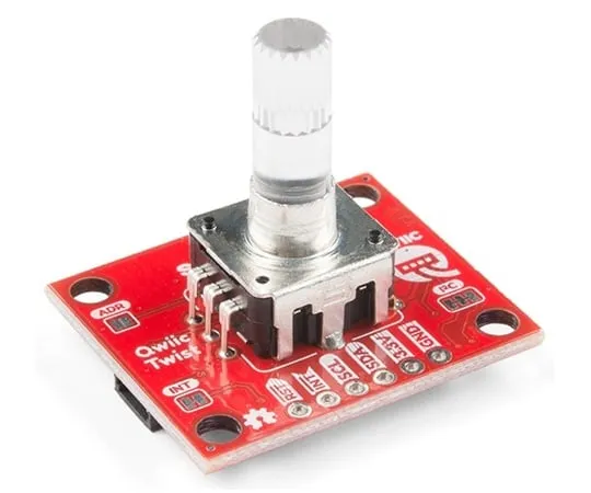 67-0422-69 SparkFun Qwiic Twist - RGB Rotary Encoder Breakout DEV-15083
