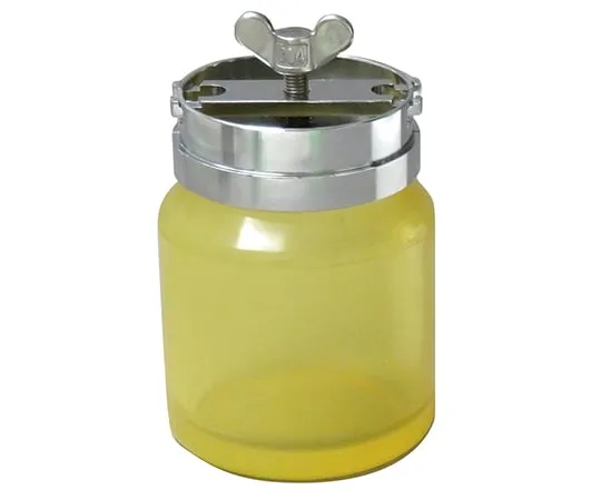 3-9561-01 Plastic Grinding Container Urethane 1L UP-1
