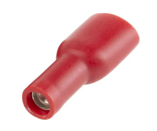 63-4641-43 RS PRO Red Insulated Spade Connector, 6.3 x 0.8mm Tab Size, 0.5mm² to 1.5mm² 534-351