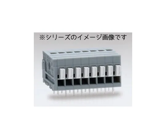 63-3147-76 Through-Type Screwless Terminal Block Light Angle 50 V -3 A (Domestic) 2 Poles ML-700-NH-2P