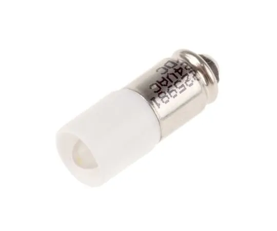 63-4591-62 LED Reflector Bulb, Midget Groove, White, Single Chip, 6mm dia., 24V ac/dc 225-981