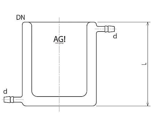 61-3629-57 Beaker with Jacket 100 3278-100