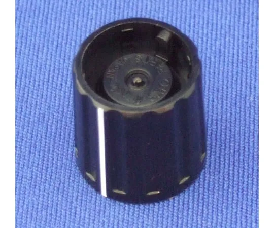 63-3146-68 Knob PHI. 16 With Black Indicator Line Shaft Diameter PHI.6 K-100-16RL-B