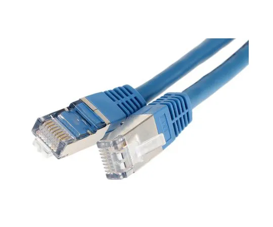 63-4617-05 RS PRO Blue Cat6 Cable, S/FTP, Male RJ45/Male RJ45, Terminated, 1m 411-510