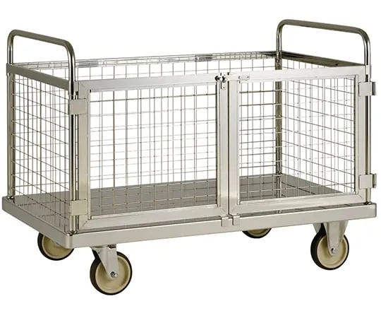 64-0785-57 Stainless steel trolley with wire mesh MD-9060D