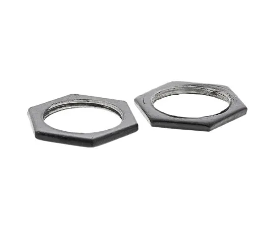 63-4650-03 RS PRO Black Steel Cable Gland Locknut, M25 Thread 608-828