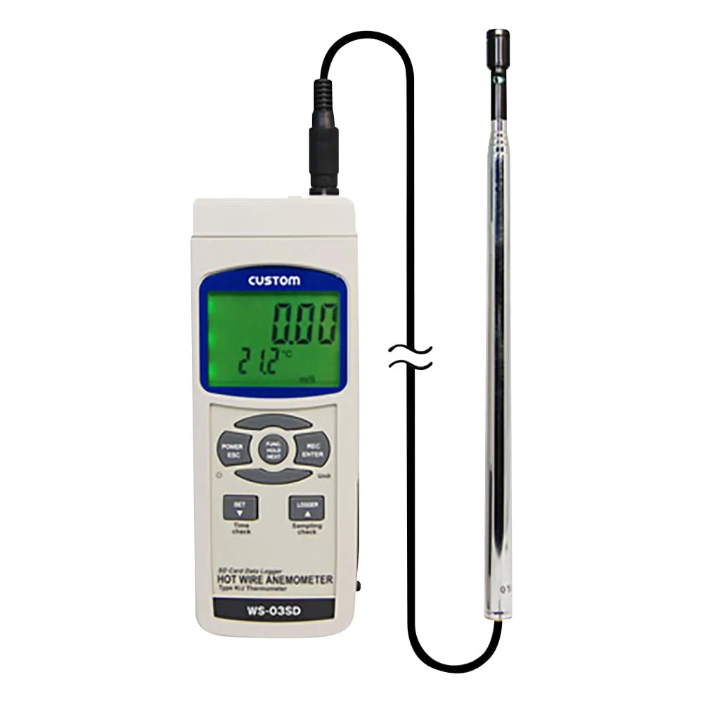 1-6398-02 Digital Anemometer WS-03SD