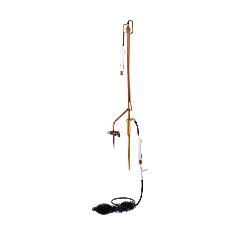 61-4413-20 Automatic Burette Super Grade for Rubber Plug Amber with Glass Cock 10mL 022130-10