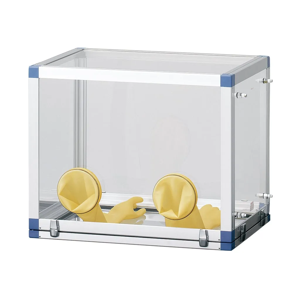 4-6183-01 Glove Box (Large Opening Type) Antistatic AFGB-745