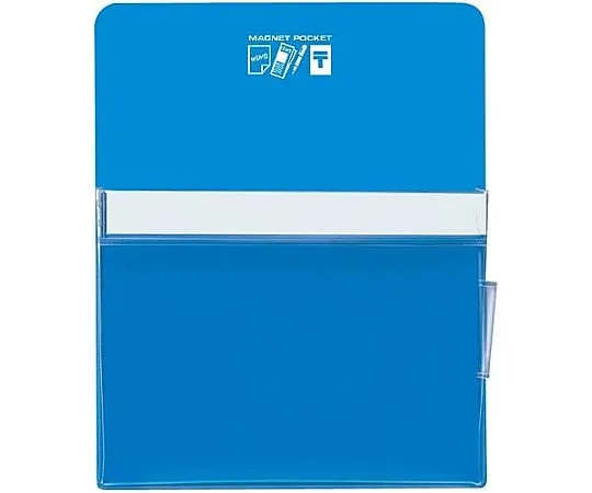 61-0625-57 Magnet Pocket A4 Blue マク-500NB
