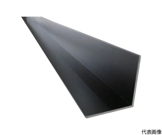 64-5001-43 Aluminum Equilateral Angle 40 x 40 x 2.0 T Black 4 m FA116K