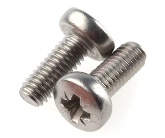 63-4640-28 RS PRO, M4 Pan Head, 10mm Stainless Steel Pozidriv A2 304 Plain 528-817