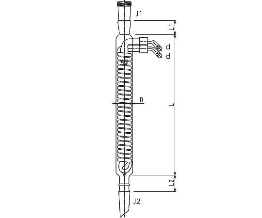 62-2106-49 Dimroth Condenser Water Connector 3442-200W-0M-9